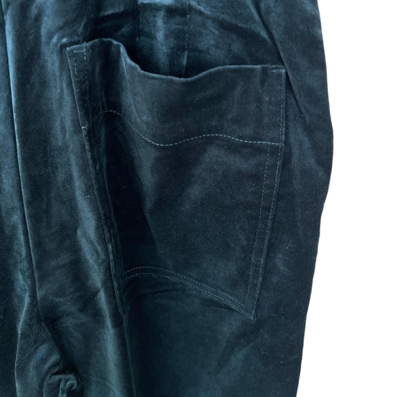 Anthropologie Maeve Velvet Halter Crop Jumpsuit Size 4 - Picture 9 of 14